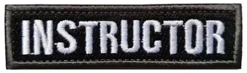 Instructor embroidered Iron on patch - Picture 1 of 1