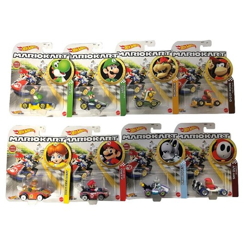 Hot Wheels Mario Kart 1:64 Scale Replica Die Cast