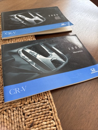 2005 Honda Crv CR-V Owner's Manual Booklet , Warranties, Quick Star Guide OEM - Bild 5 von 5
