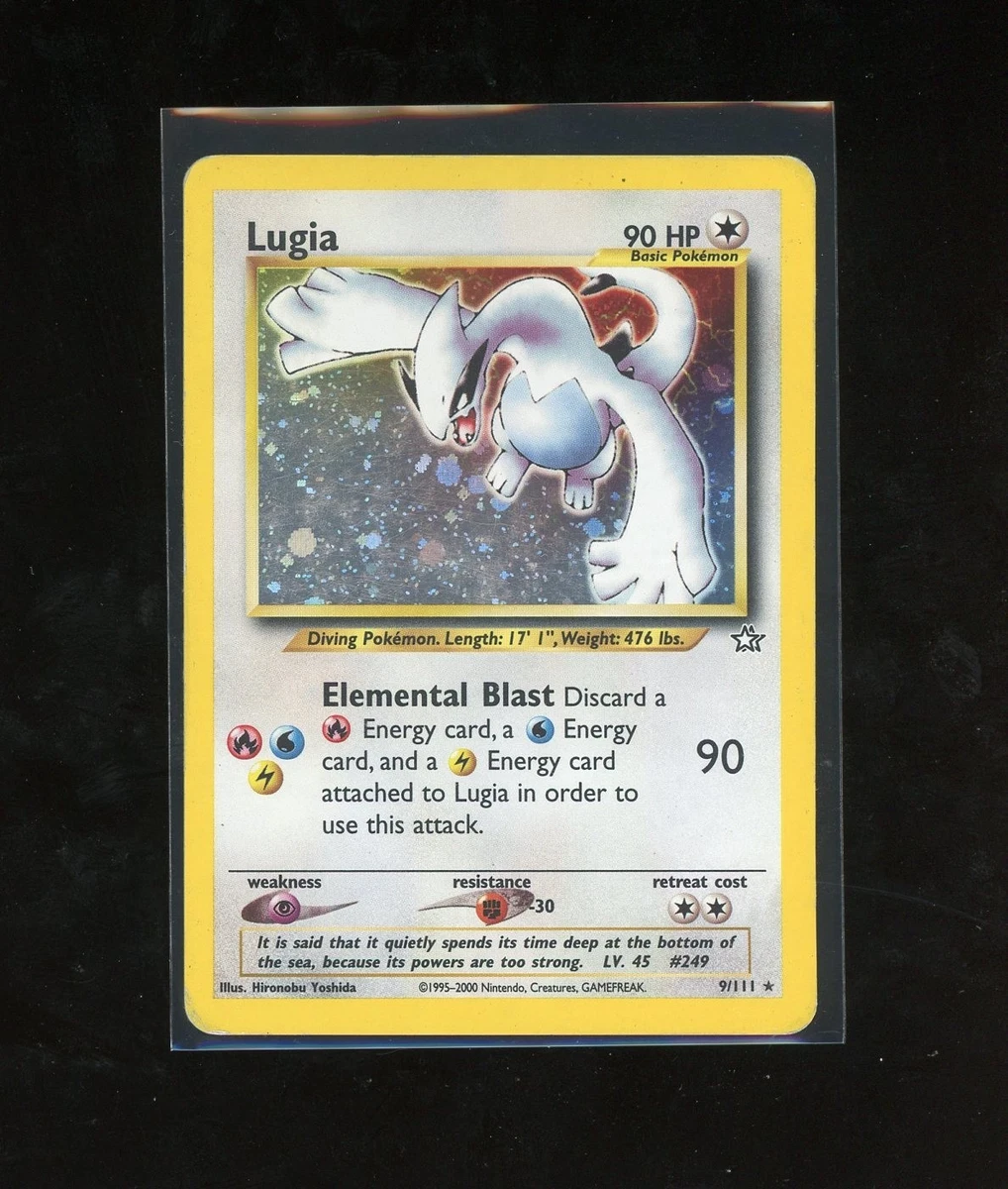 Pokémon Lugia Pokémon TCG Neo Genesis Individual Collectible Card
