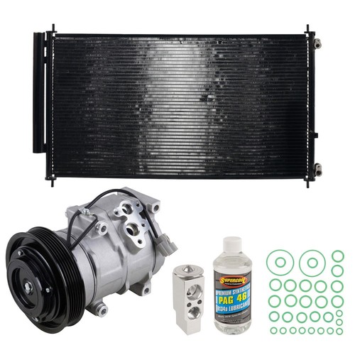 For Honda Odyssey 2005 2006 2007 A/C Kit w/ AC Compressor Condenser & Drier CSW