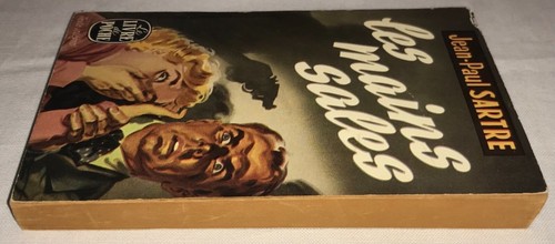 Jean-Paul Sartre LES MAINS SALES Dirty Hands Theatre French Literature Book VTG - Bild 4 von 7