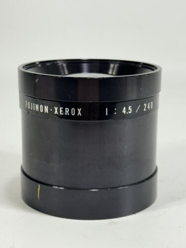 Vintage Fuji Photo Optical Co. Fujinon-Xerox 240 mm f/4.5 obiettivo telescopio ~ Giappone - Foto 4 di 7