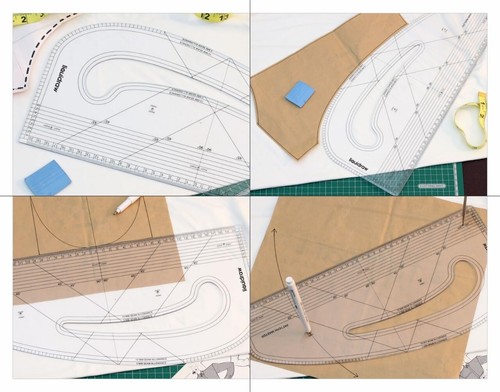 Juego de reglas de clasificación y fabricante de patrones Liquidraw para marcado de patrones, multiusos - Imagen 5 de 8