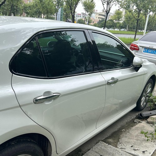 Matte/Glossy Black Chrome Delete Window Trims For Toyota Camry XV70 2018-2023 - Bild 5 von 26