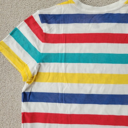 Polo Ralph Lauren Women Striped RL POLO Riviera Tee SS T Shirt Medium New - Picture 12 of 12