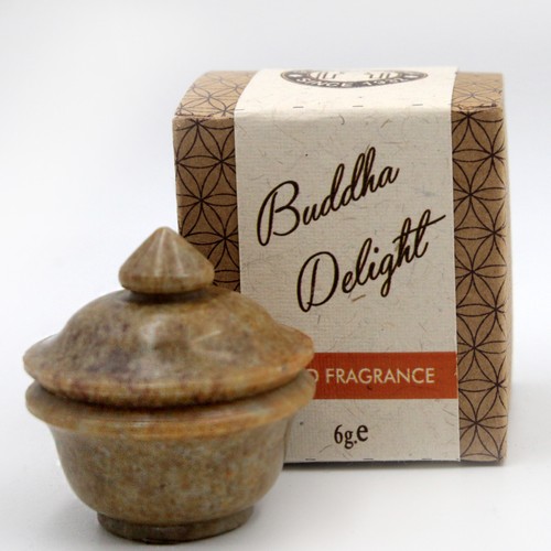 Cremeparfum 100% Natur Patchouli Amber Sandelholz Song of India Stein Tiegel  A6 - Bild 13 von 15