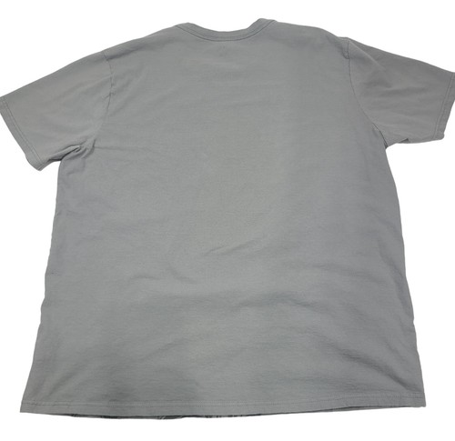 Men's Shirt 2XL Disney Star Wars Han Solo Teeshirt Blast Door T-Shirt Grey Red - Picture 2 of 14