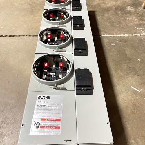 EATON 3MM412RRL Meter Bank 3PH 4W 800A 120/240V - Picture 2 of 5