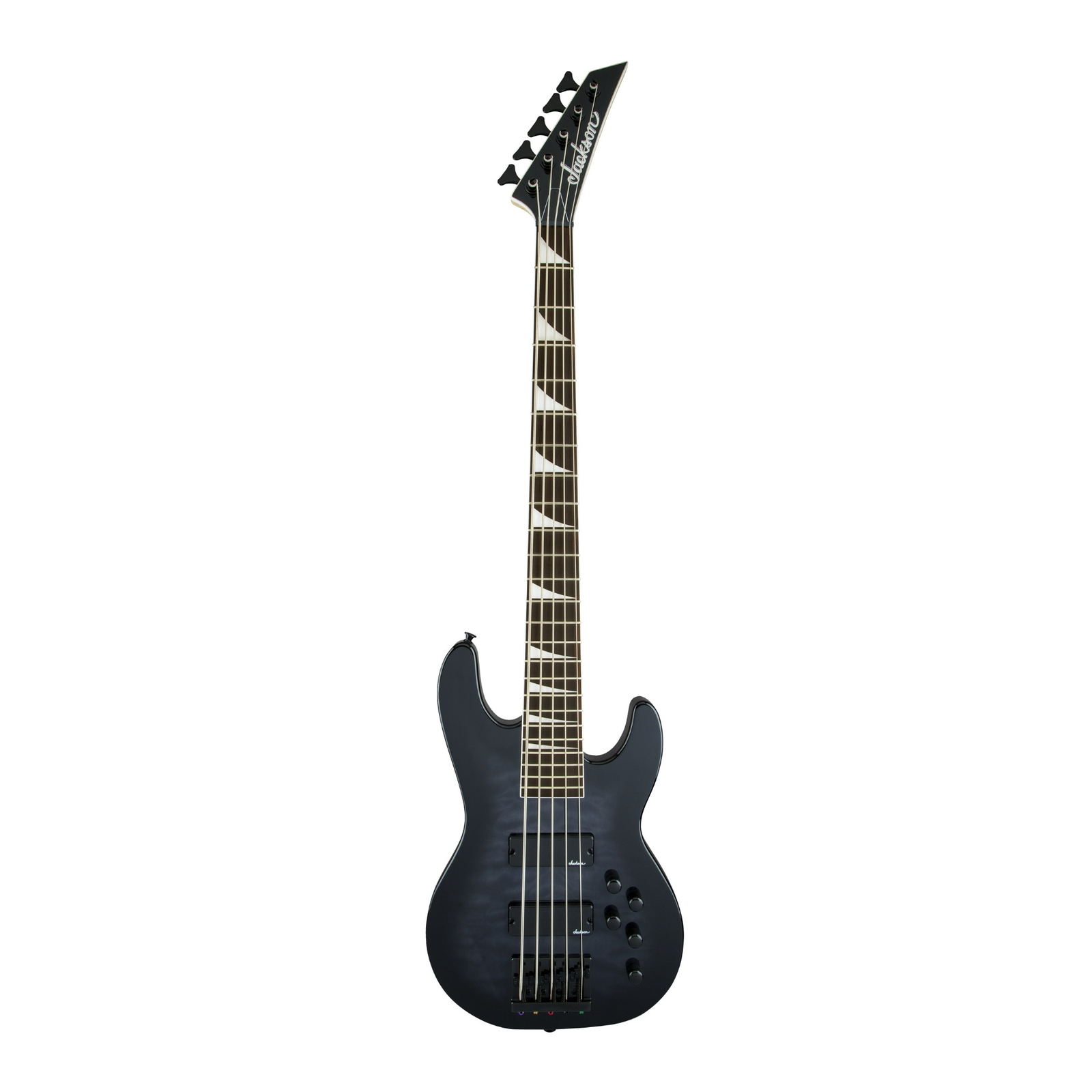 Концертная бас-гитара Jackson JS Series JS3VQ с 5-струнной электрогитарой Black Burst