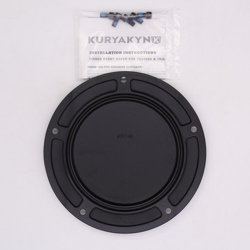 Kuryakyn Finned Derby Cover Part Number - 9769 - Picture 4 of 4