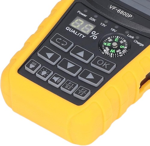 VF-6800P Digital Satellite Finder Signal Meter DVB-T2 DVB-S2 DVB-C Receiver 2.4" - Picture 3 of 15