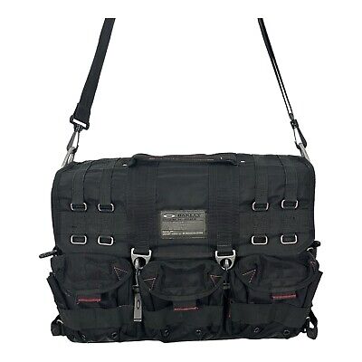 Oakley Tactical Field Gear Black Ballistic Nylon Messenger Oakley Tactical Field Gear Black Ballistic Nylon Messenger