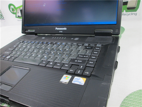 Panasonic Toughbook CF-52 Laptop Core 2 Duo P8400 2.4GHz 4GB RAM No HDD - Picture 3 of 9