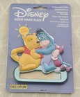 Winnie the Pooh Door Name Plate Disney Eeyore Piglet Decofun new
