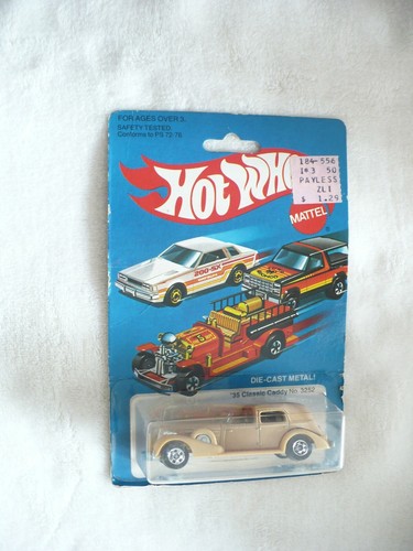 JA- MATTEL HOT WHEELS MIP 35 CLASSIC CADDY (#3552) 1981 (MADE IN HONG KONG) - Bild 1 von 8