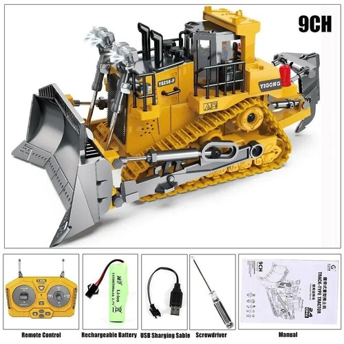 Children Rc Car Remote Control Car Toys for Boys Remote Control Excavator Dump - Picture 26 of 27