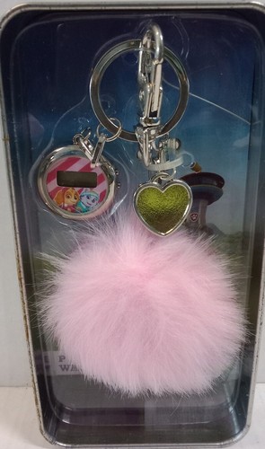 Nick Jr. Paw Patrol Best Pup Pals Pink Pom-Pom Purse Keychain Watch   - Picture 4 of 4