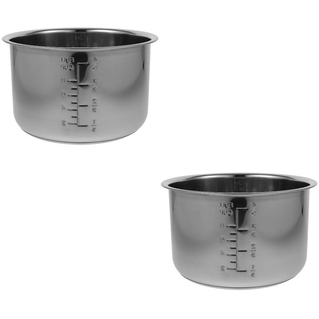 2pcs Rice Cooker Inner Pot Electric Cooker Supply Household Cooker Inner Pot 2pcs Rice Cooker Inner Pot Electric Cooker Supply Household Cooker Inner Pot