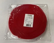 Red hook & loop double sided self gripping 3/4" and 25 yards