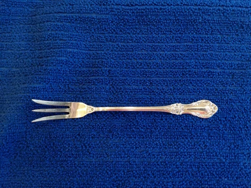 Wild Rose Lemon Fork by International Sterling Silver 6"