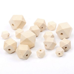 Natural Untreated Plain Round Wooden Wood Bead with Hole Ball Jewellery 10mm