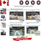 Wide Angle Lens Rear View Camera Kit - Easy Install Night Vision Monitor