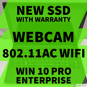 Latitude-E6400-14-034-SSD-Laptop-4GB-RAM-WiFi-802-11AC-Windows-10-Pro-ENT-Webcam