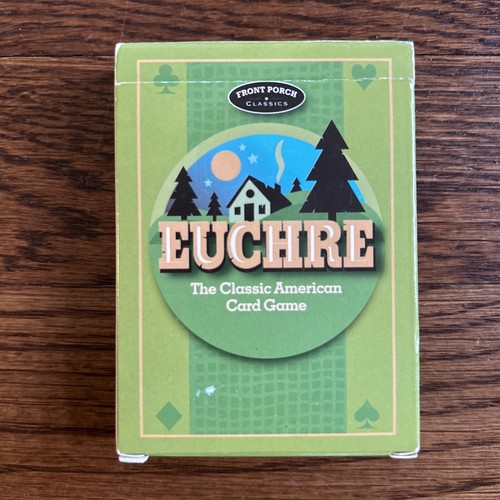 Euchre Spielkarten komplettes Deck Kartenspiel mit Jokern - Karten unbenutzt in Ordnung - Bild 2 von 4