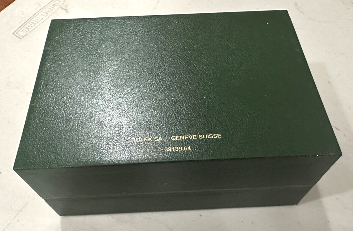 Genuine Rolex Large Green Box SA Geneve Suisse 39139.64 Box