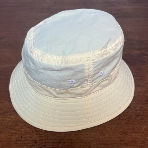 LL Bean Bucket Style Hat Yellow Crushable Nylon & Polyester Women's Size Medium - Picture 2 of 9