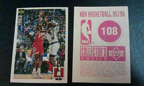1995 - 1996 UD CC NBA ARGENTINA STICKERS SET BREAK WOW #1 - #221 YOU PICK - Picture 118 of 247