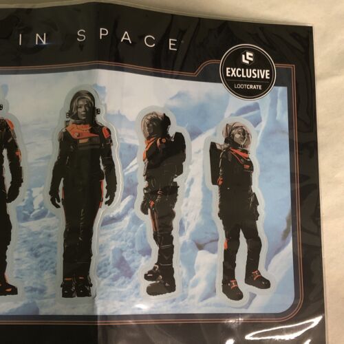 Juego de calcomanías adhesivas de coche perdido en el espacio Robinson Family Loot Crate exclusivo de Netflix - Imagen 8 de 8