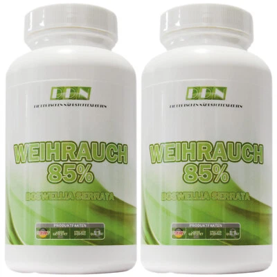 DIE DEUTSCHEN NÄHRSTOFFEXPERTEN DDN Weihrauch Extrakt = 300 Kapseln - 900mg pro Tag - 100% Boswellia serrata Vegan