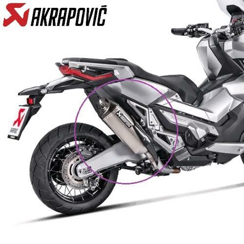 AKRAPOVIC Tubo de Escape Homologado Honda X-Adv Fuerza 750 2017/21 S-H7SO4-HRT - Imagen 2 de 2