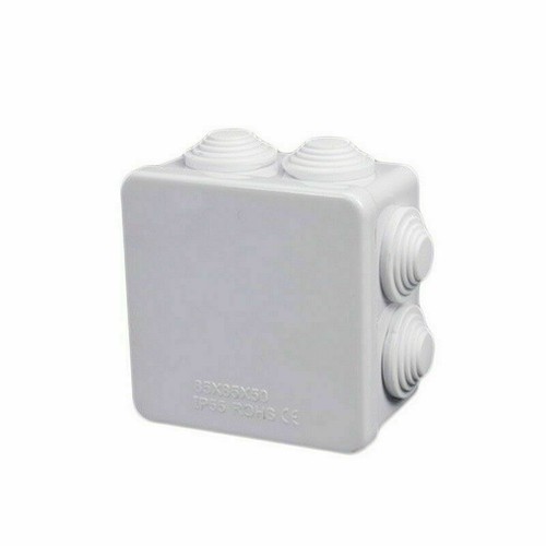 Estuche de caja de conexiones blanco resistente a la intemperie IP65 impermeable para CCTV eléctrico al aire libre - Imagen 2 de 19