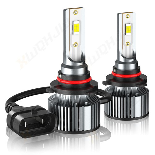XWQHJW 9006 HB4 LED Headlight Bulb Kit Low Beam 14000LM Super Bright 6500K White - Foto 3 di 15