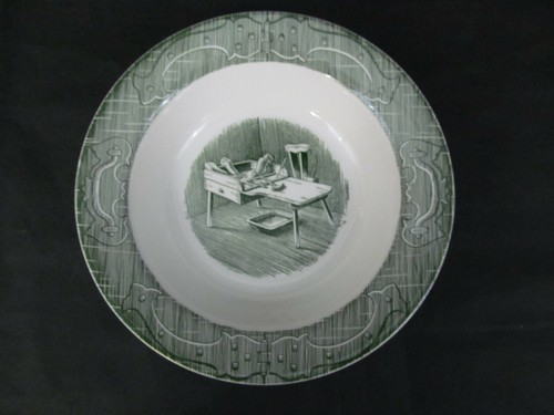 The OLD CURIOSITY SHOP GREEN Dinnerware by Royal Made in US - Picture 46 of 60