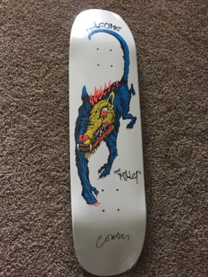スケートボード WELCOME SKATEBOARDS Chris Miller 8.75\" Welcome Skateboards - 8.75