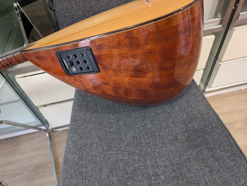 Melody Saz Baglama Profesyonel maun kisa kol mit Tasche Fishman Equalizer Stimmg - Bild 4 von 6
