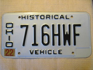 ohio historic motorcycle plates ohio historic motorcycle plates