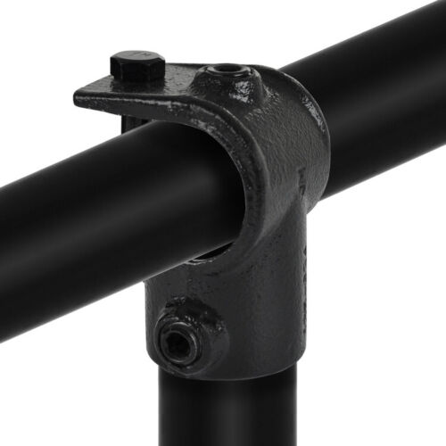 Rohrverbinder Temperguss Klemmverbinder Schwarz T-Clamps® Gerüstrohr Kupplungen - Bild 88 von 112