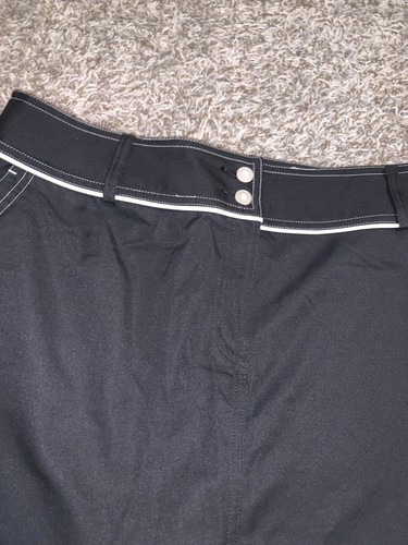 Adidas Climacool Black Athletic Sporty Golf Tennis Skort Women's Size 12 - Picture 3 of 8