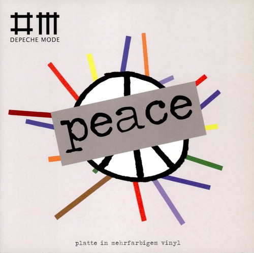 DEPECHE MODE - PEACE (SINGLE VERSION) 7’’ GREY MARBLED SINGLE MUTE BONG41 - Picture 1 of 11