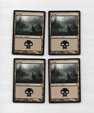 MTG Swamp x4 258/264 Land Innistrad LP-NM Magic the Gathering