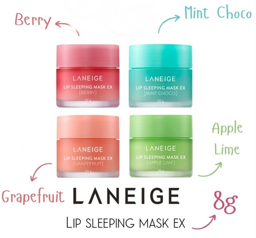 LANEIGE Lip Sleeping Mask Mini Kit 8g x 4 Scented Collections Travel Exclusive LANEIGE Lip Sleeping Mask Mini Kit 8g x 4 Scented Collections Travel Exclusive