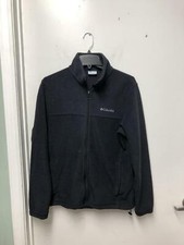 Columbia Men's Granite Steens Mountain Fleece Jacket Black XM6354 Size Small