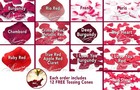 Silk Rose Petals 3000 Red