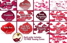 Silk Rose Petals 400 Red