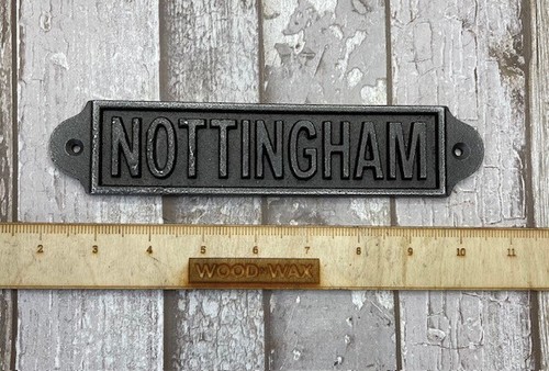 WALL PLAQUE/SIGN CAST IRON - OVER 130 designs- various finishes-VINTAGE - Picture 116 of 156